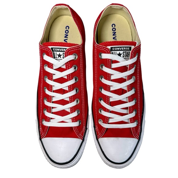 Converse All Stars Men’s Size 12 Classic Red Low Top Sneakers  - NWOB - Picture 2 of 9